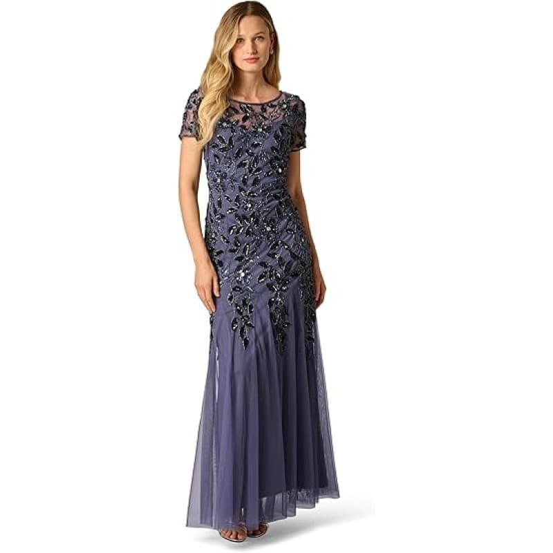 Embellished Evening Gown